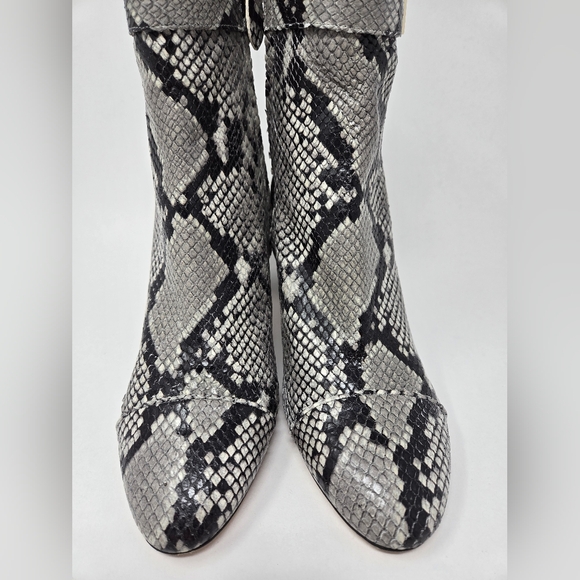 Rochas Python Embossed Boot Size 40 - Picture 7 of 12